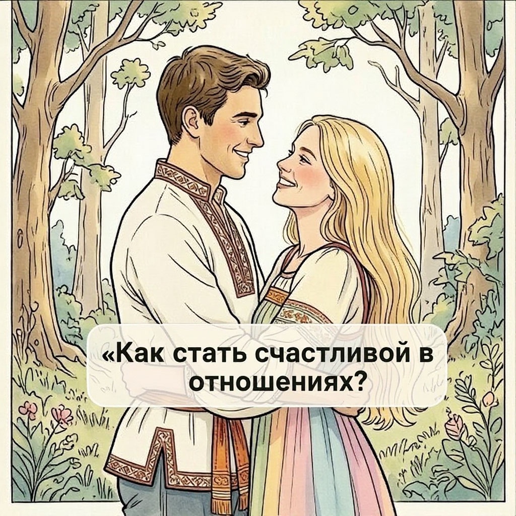 Как стать счастливой в отношениях?